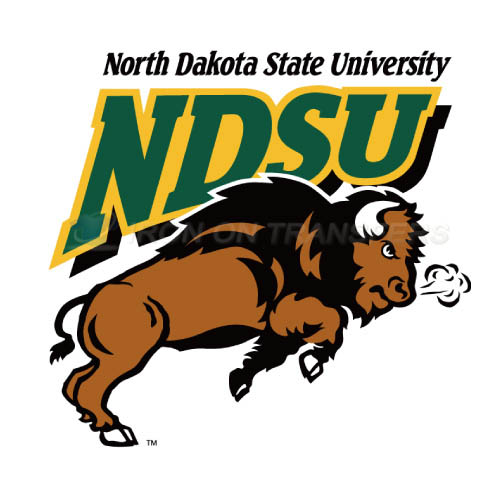 North Dakota State Bison Logo T-shirts Iron On Transfers N5605 - Click Image to Close